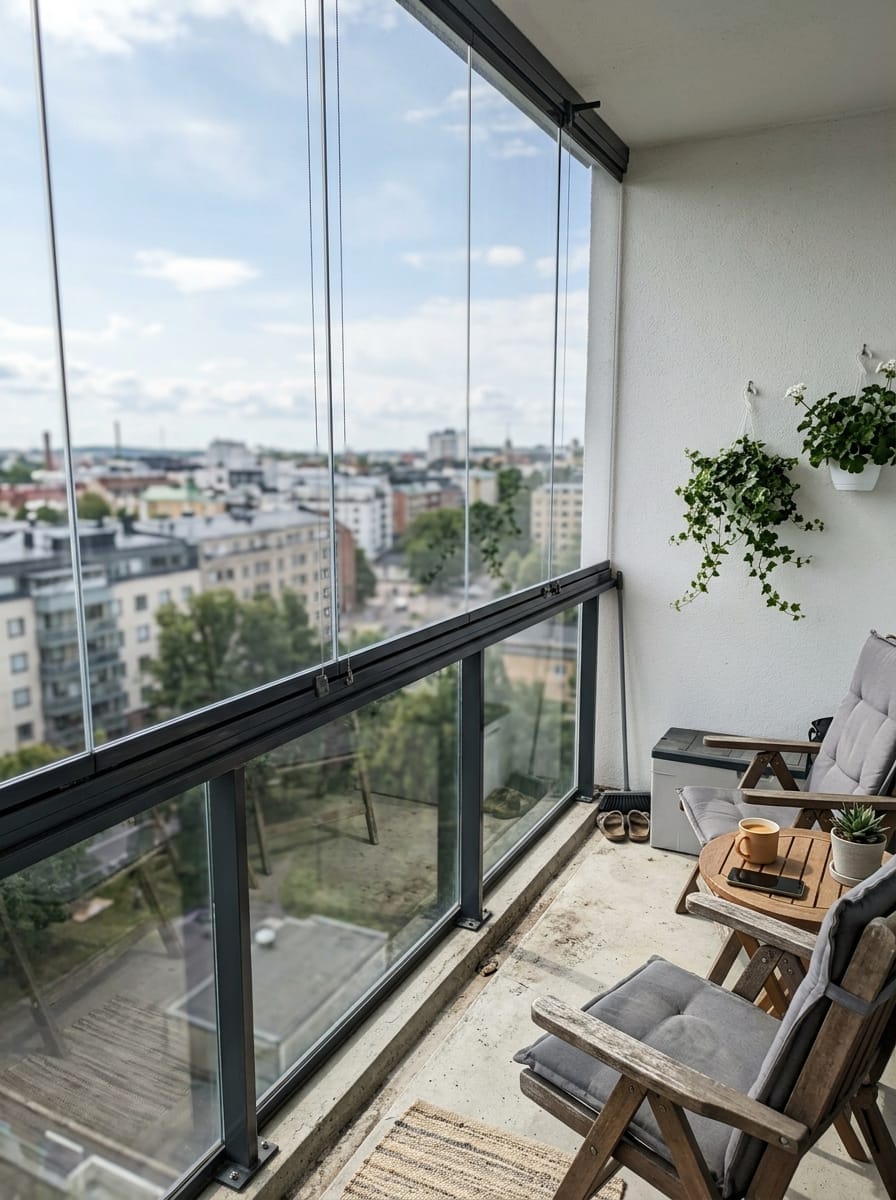 Envidraçamento de Sacada de Apartamento
